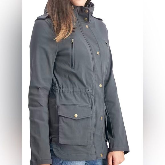 Hood Cargo Jacket By Stitch Fix EDEN SOCIETY - Picture 1 of 9